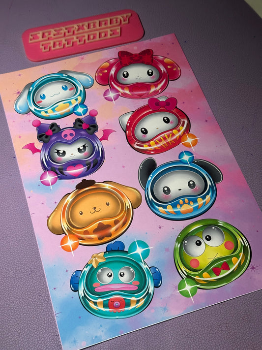 Duruma Doll Art Print