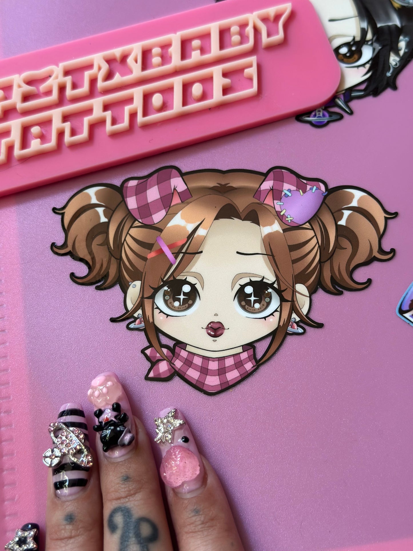 Hachi Sticker