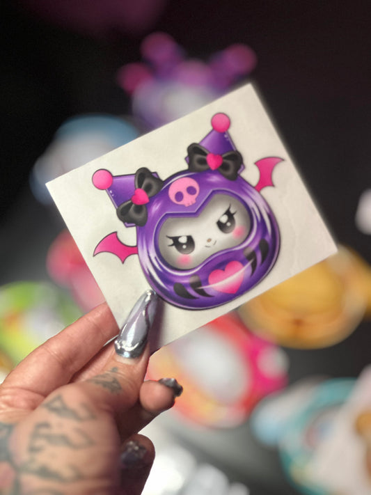 Kuro Bat Duruma Doll Sticker