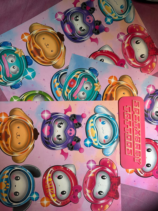 Misprint* Duruma Doll Art Sheet