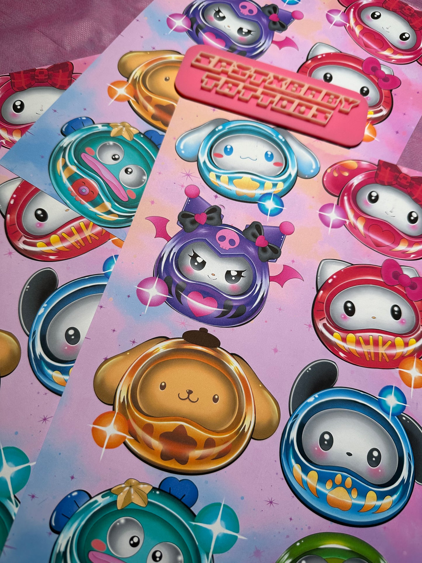 Misprint* Duruma Doll Art Sheet