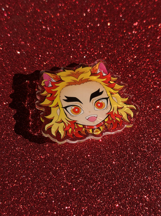 Rengoku Cat Phone Grip