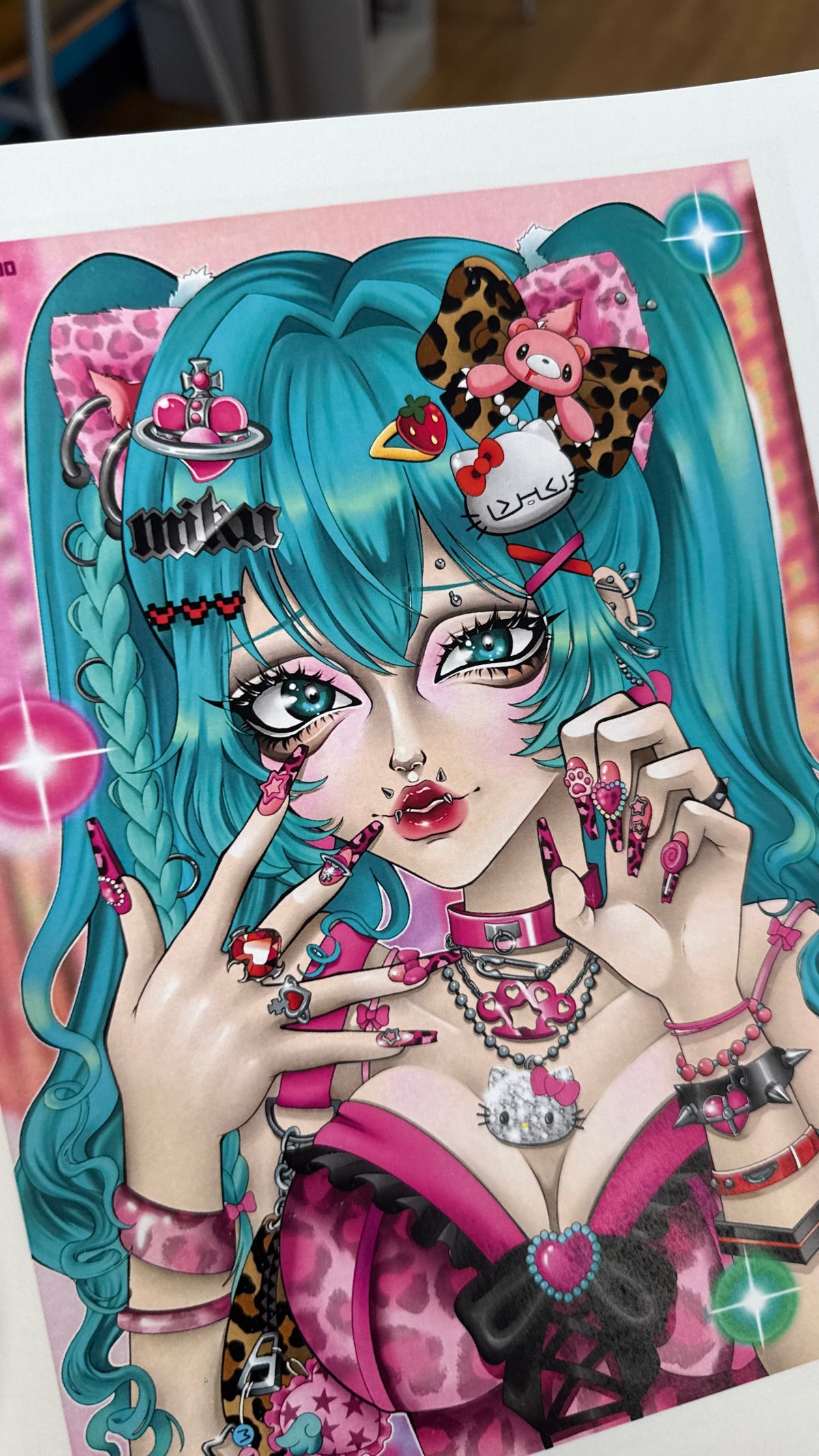 Gyaru Miku Print