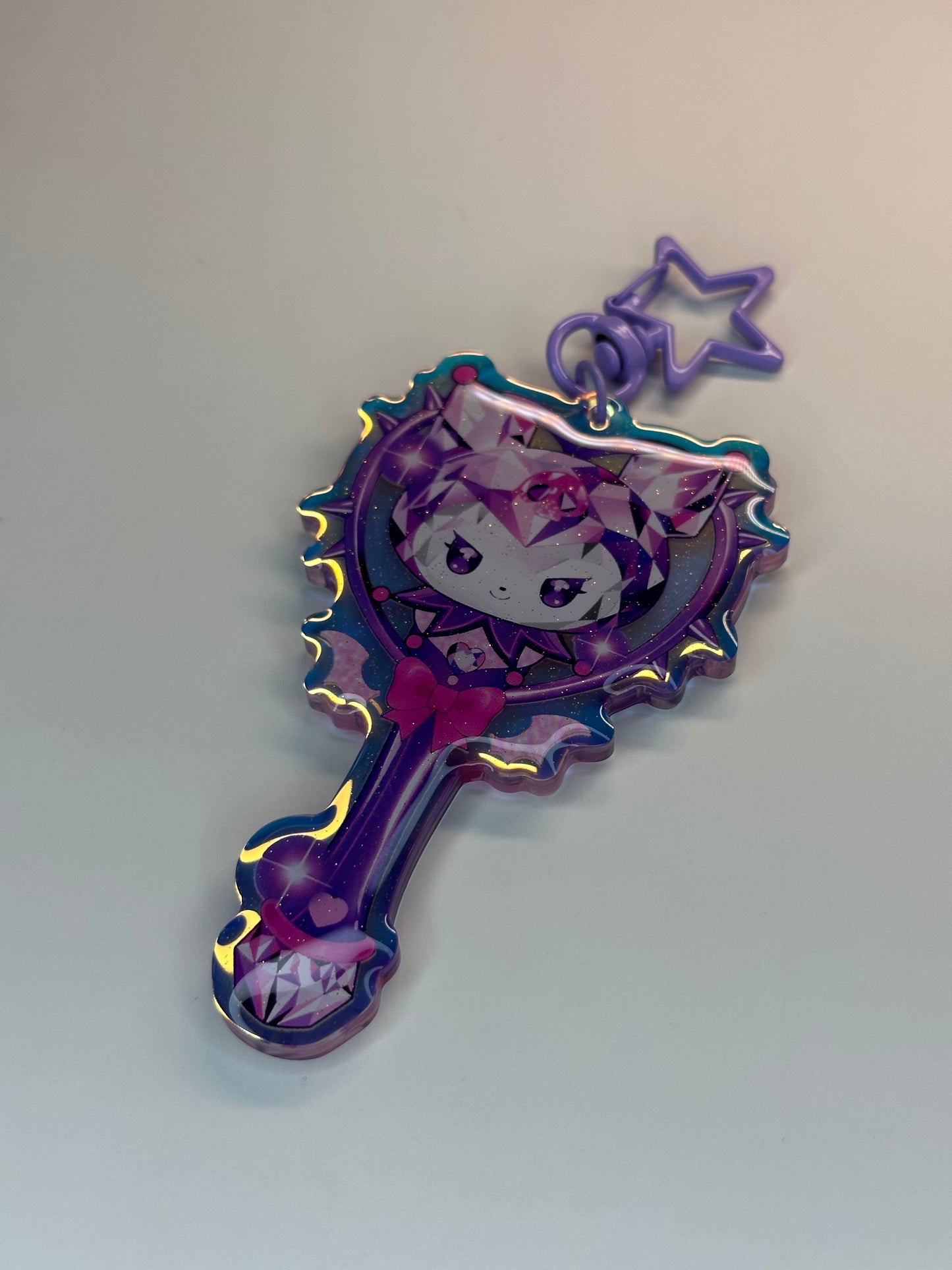 Kuro Magical Girl Wand Keychain