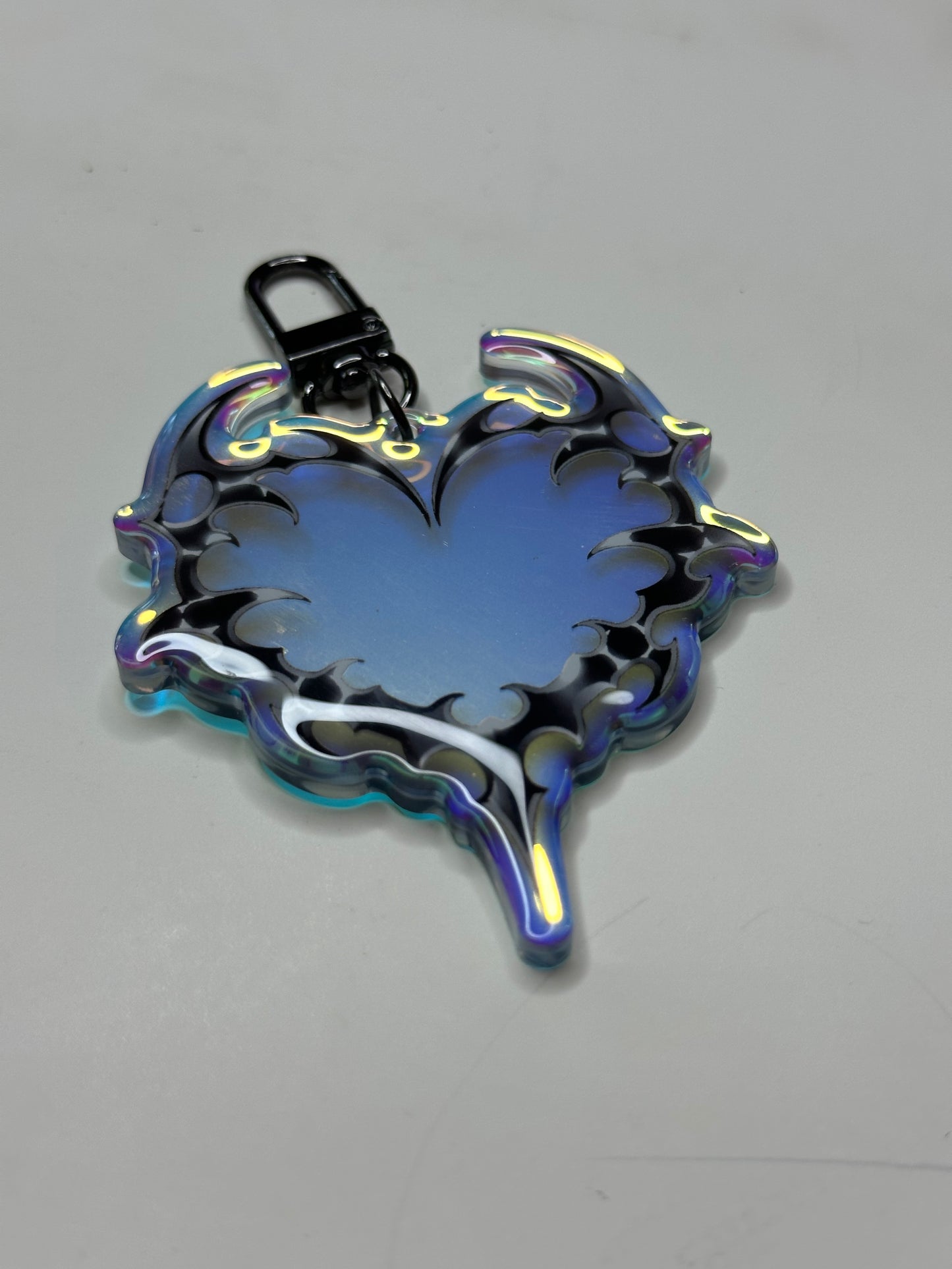 Heart of Steel Keychain