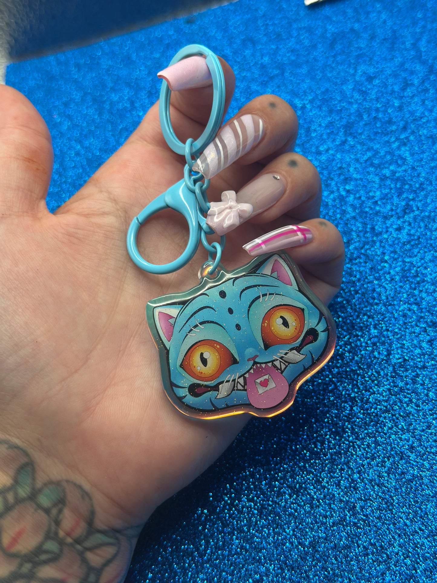 Derpy Sparkle Keychain
