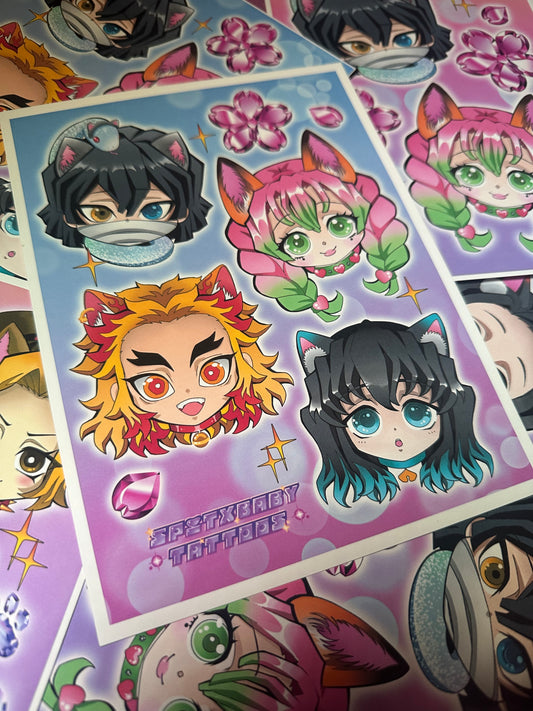 Your favorite Hashira Cat Print