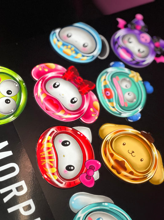 HK Duruma Doll Sticker