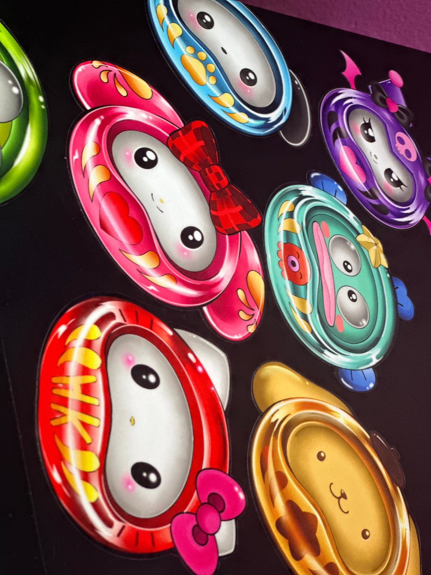 Pompom Duruma Doll Sticker
