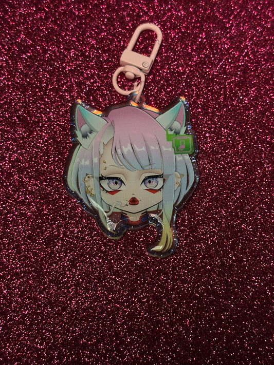 Lucy Cat Keychain
