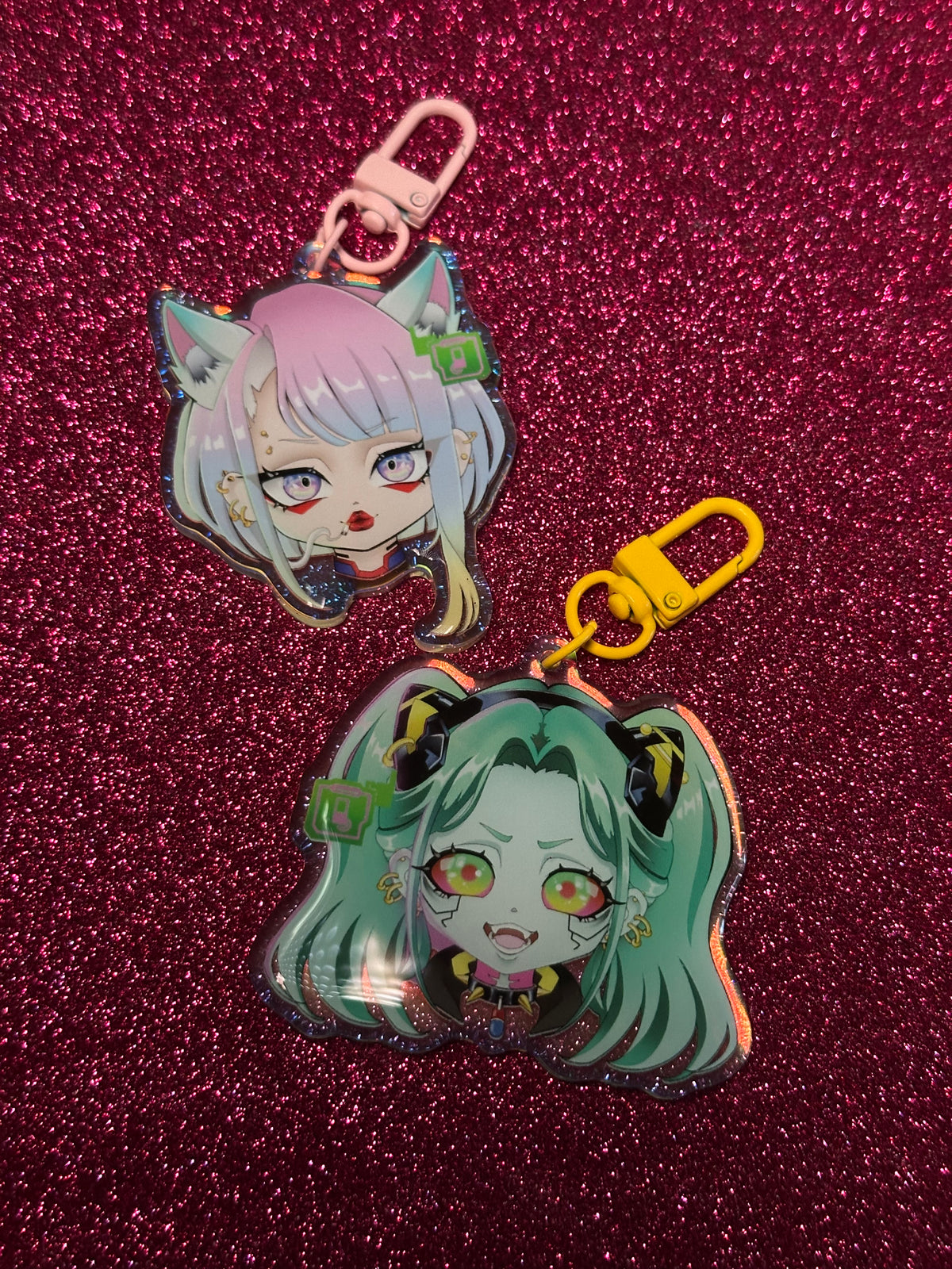 Lucy Cat Keychain