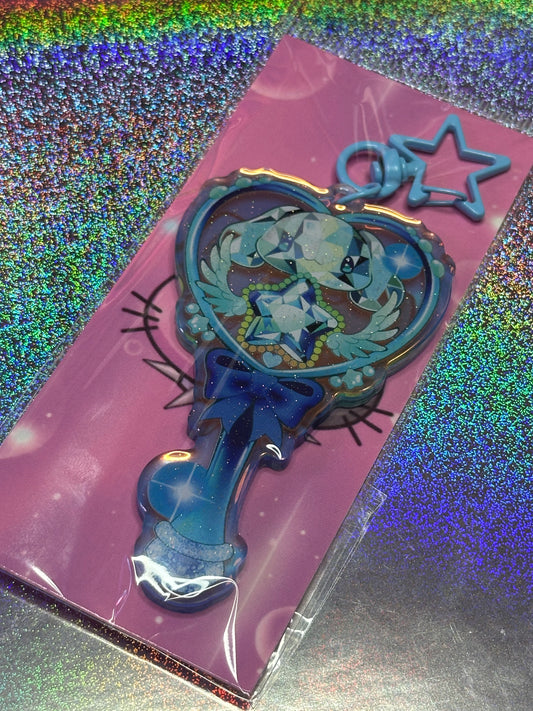Cinna Magical Girl Wand Keychain