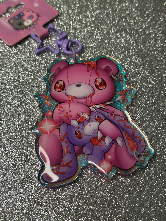 Gl00m and Purpose Keychain