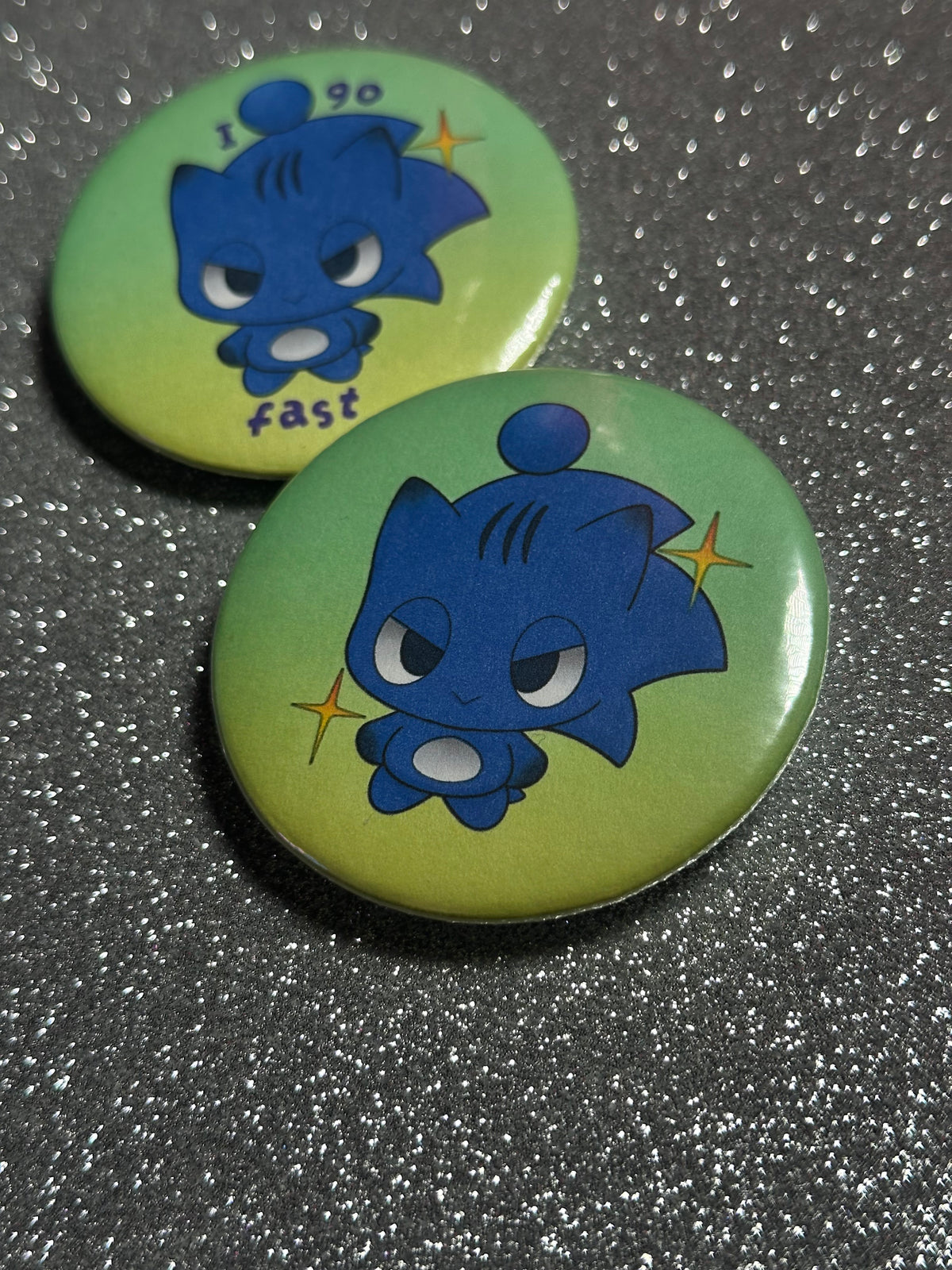 Sonic Chao Babies Pin Badges
