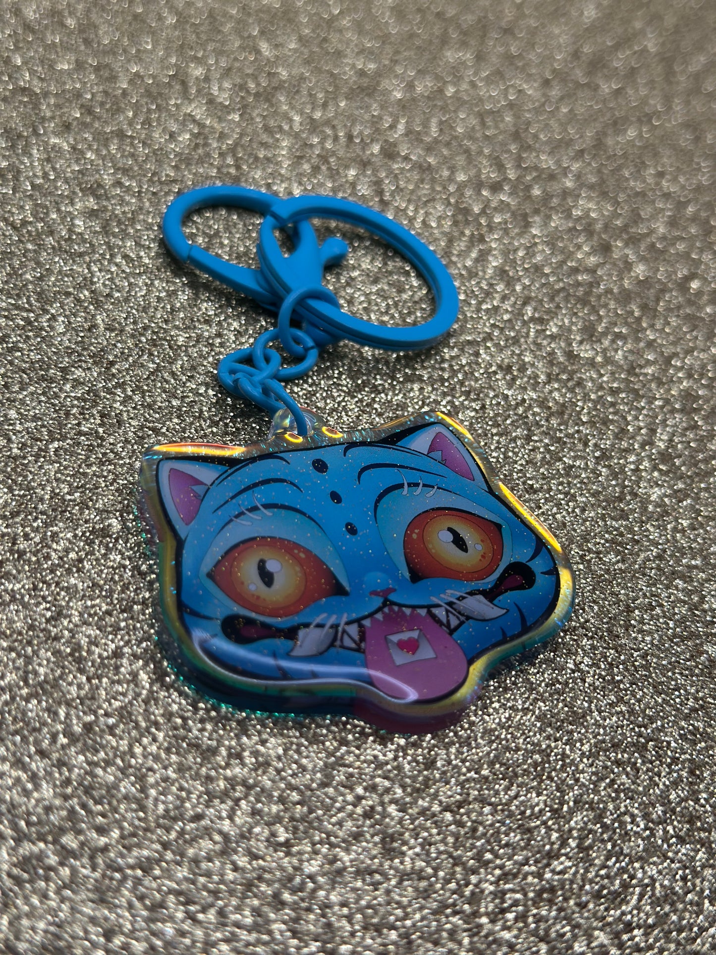 Derpy Sparkle Keychain