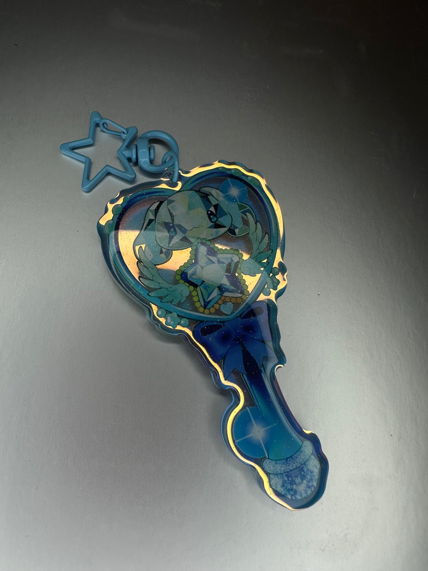 Cinna Magical Girl Wand Keychain