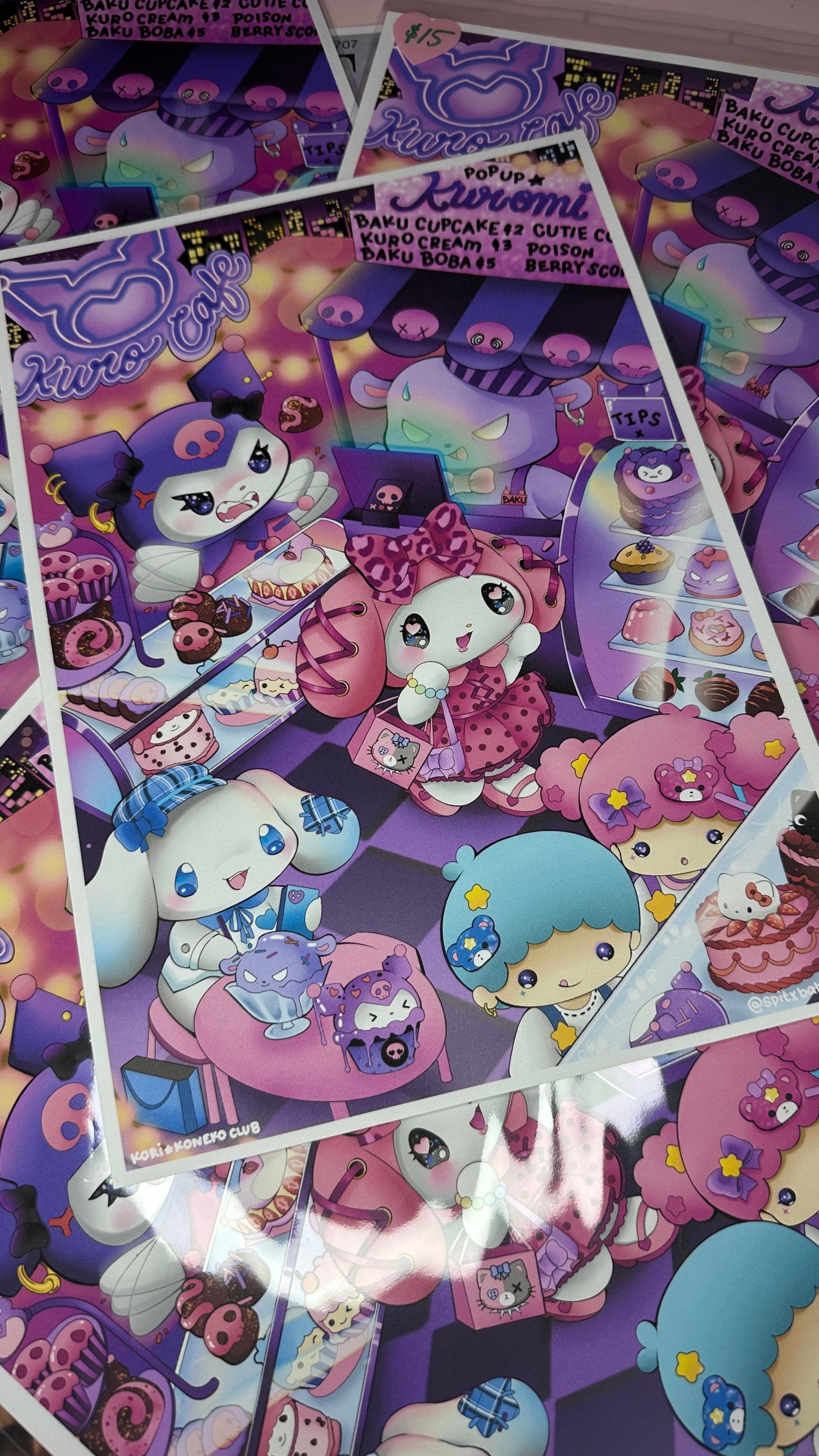 Kuro Cafe Print