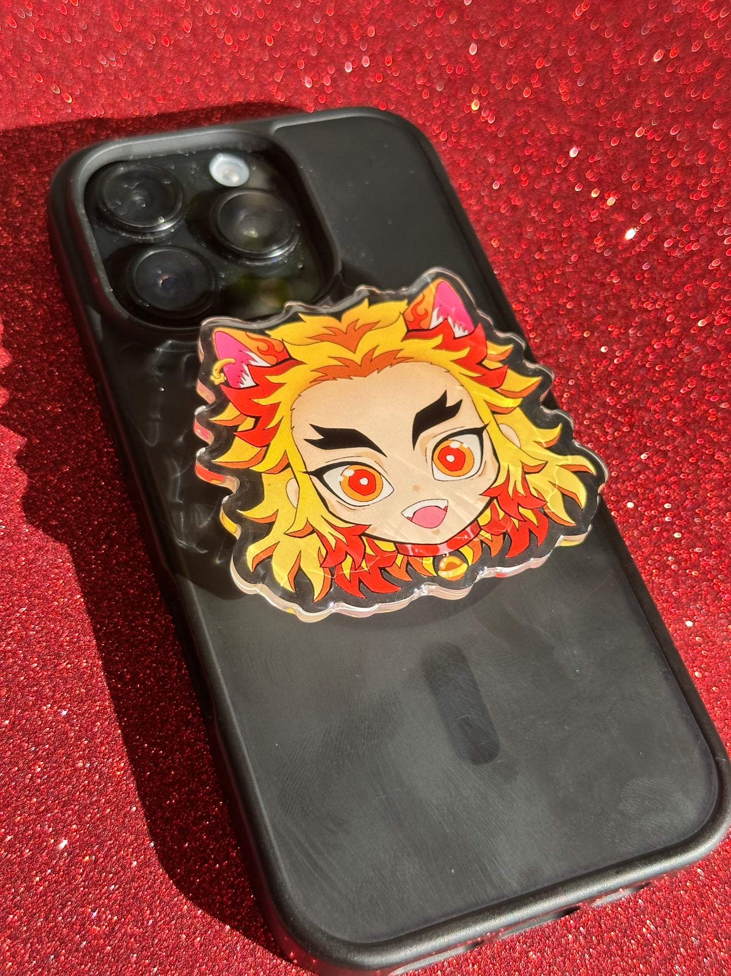 Rengoku Cat Phone Grip