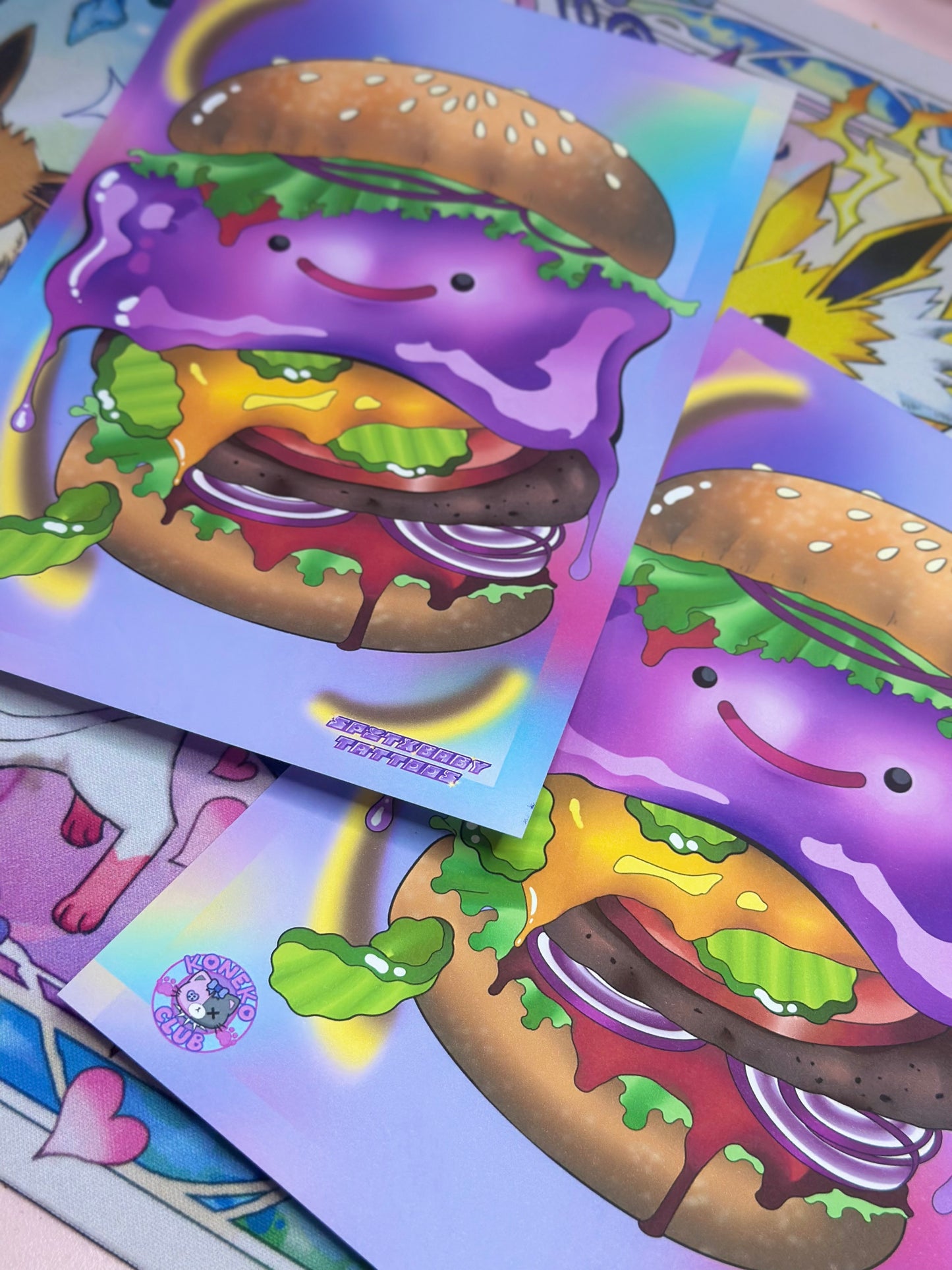 Ditto Burger Print