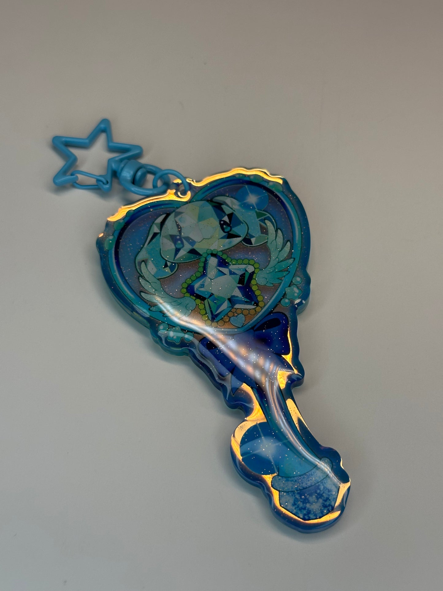 Cinna Magical Girl Wand Keychain