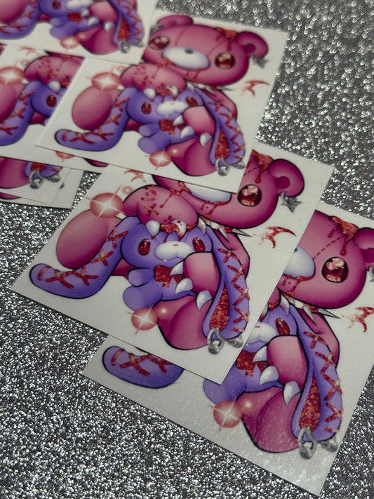 Mini Gl00m and Purpose Temporary Tattoo