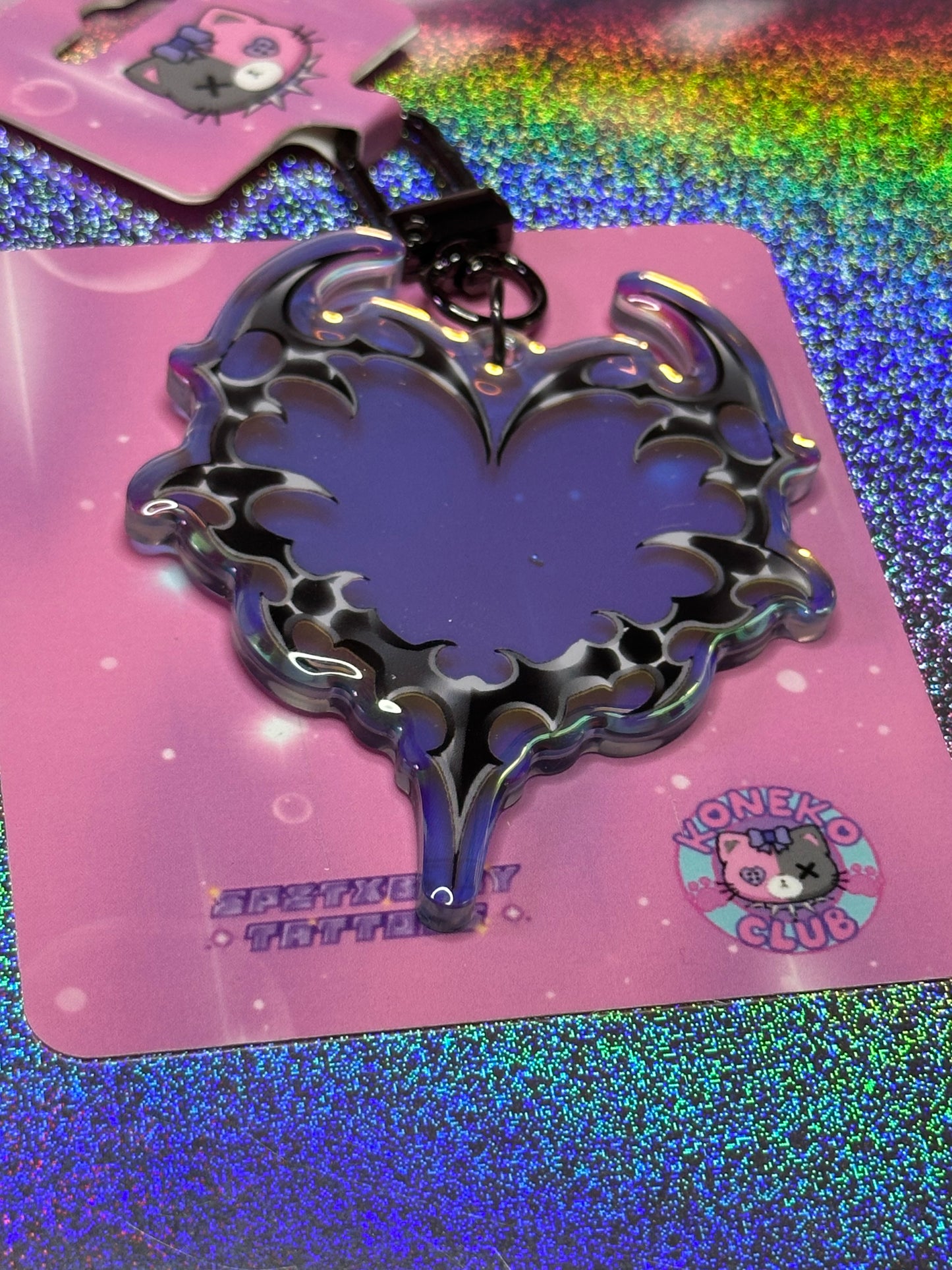 Heart of Steel Keychain