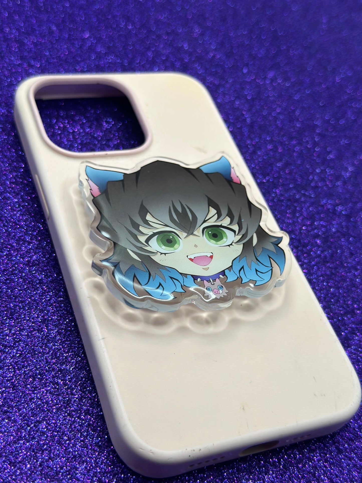 Boar Boy Cat Phone Grip