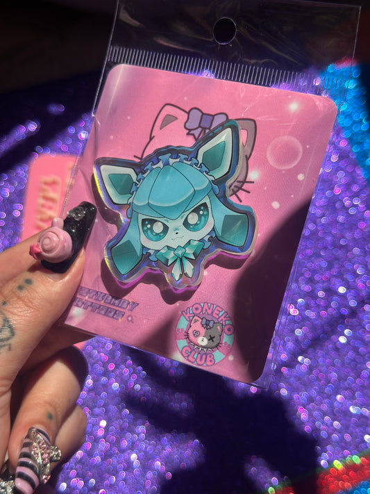 Glacee Acrylic Pin
