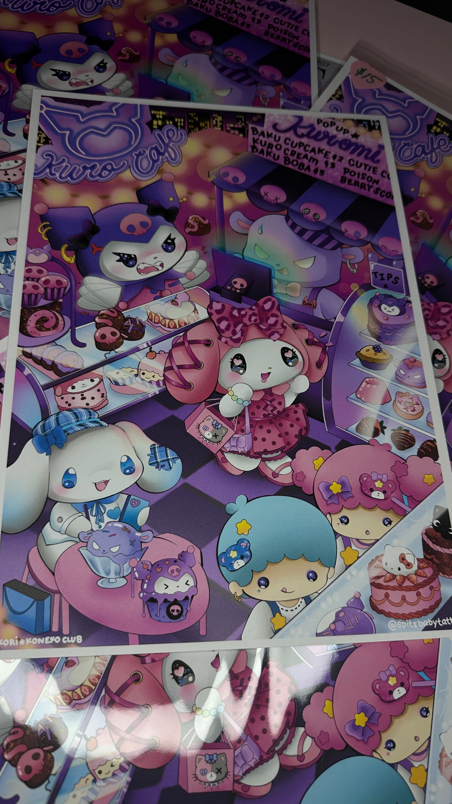 Kuro Cafe Print
