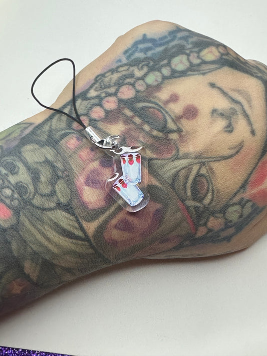 Nana Cups Phone Charm