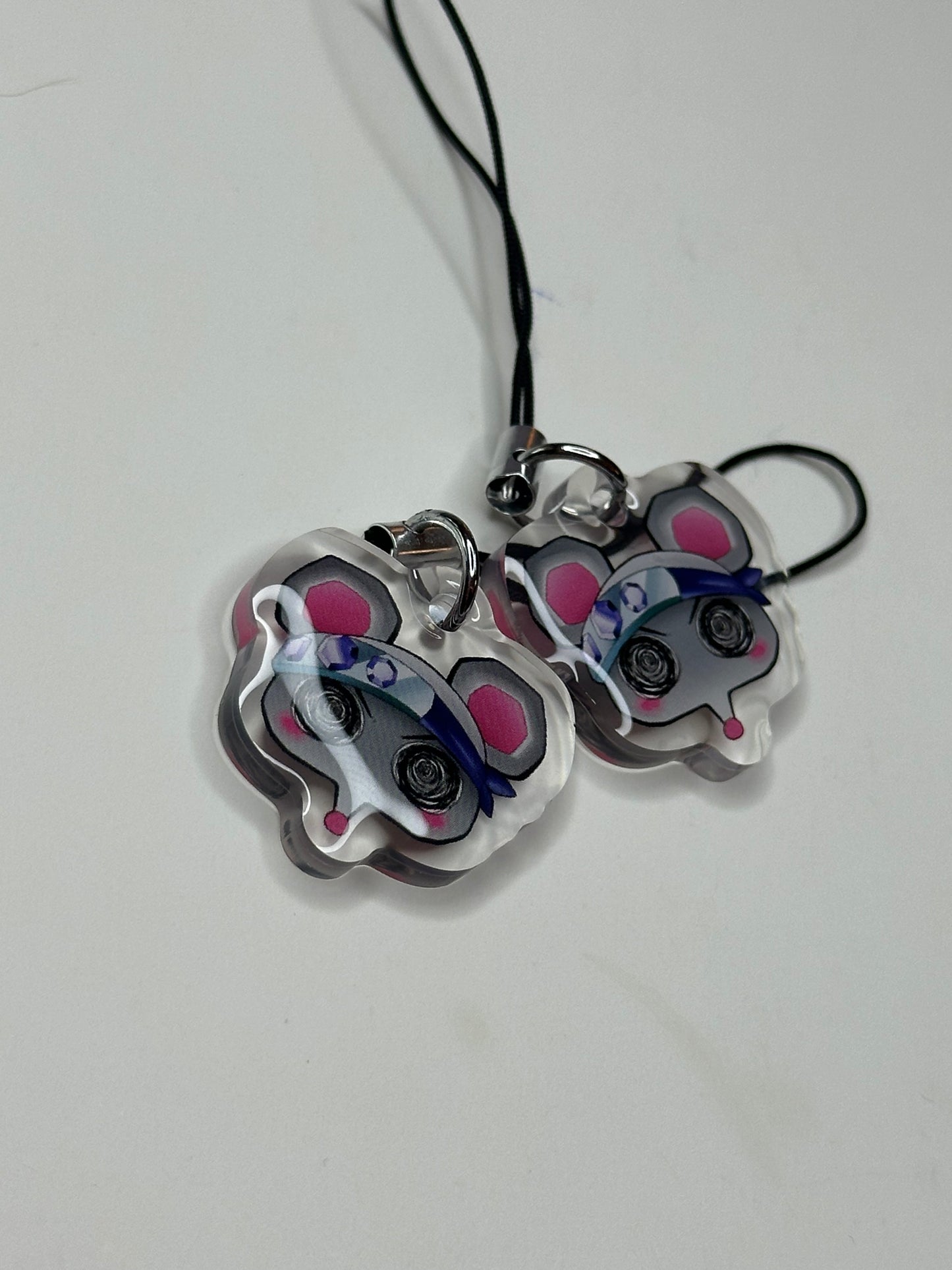 Mighty Muscle Mouse Phone Charm