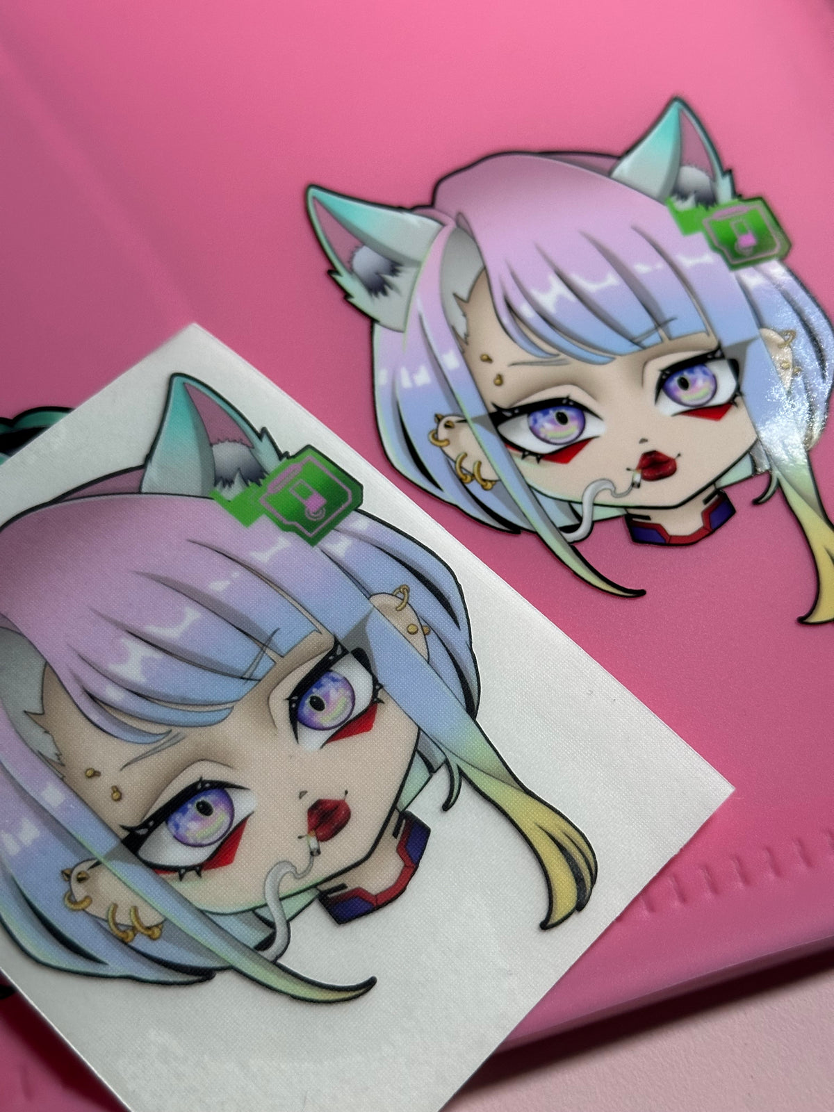 Cyber Trio Sticker Set
