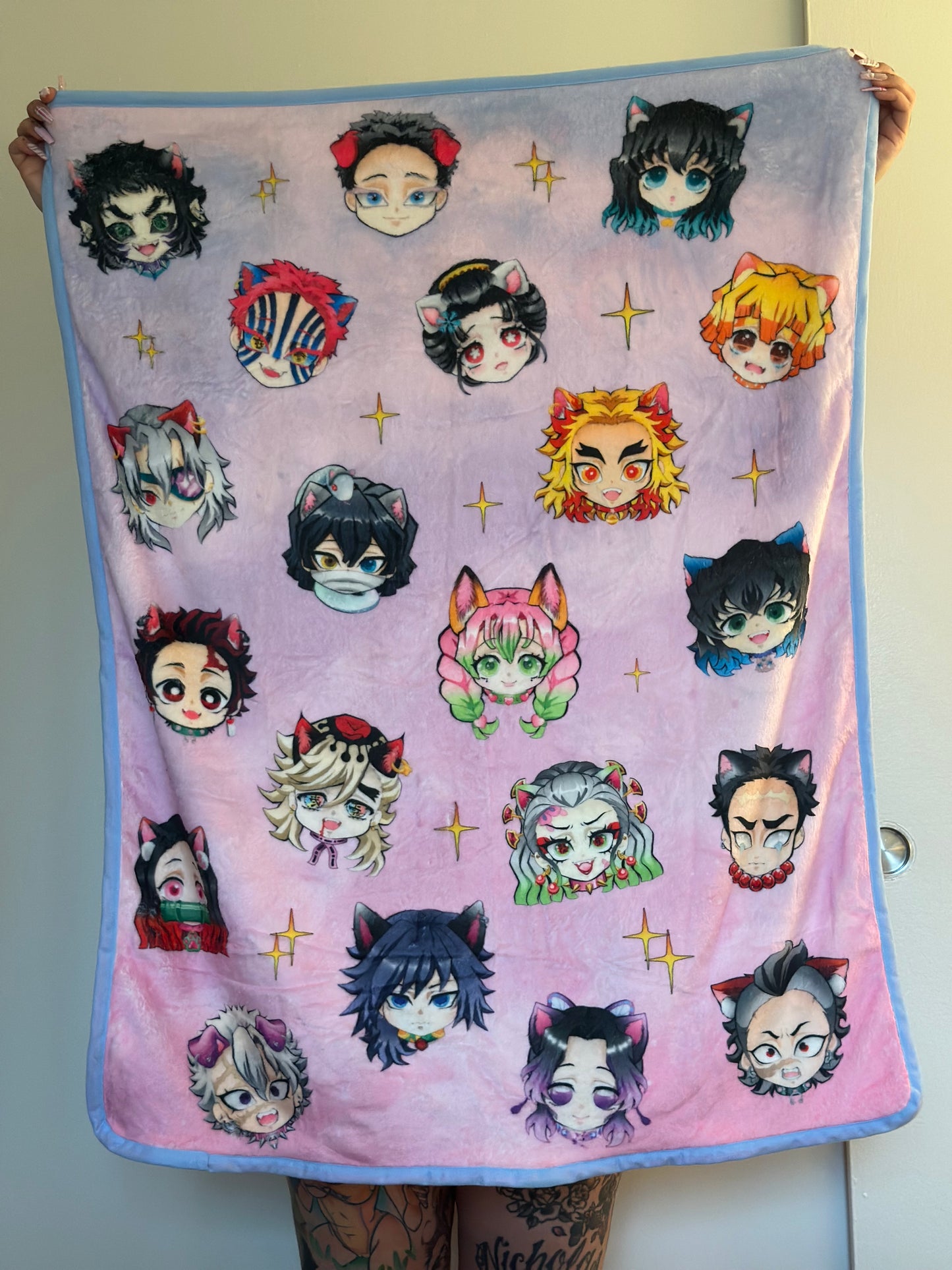 Demons and Slayers Blanket
