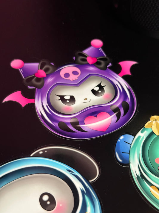 Kuro Bat Duruma Doll Sticker
