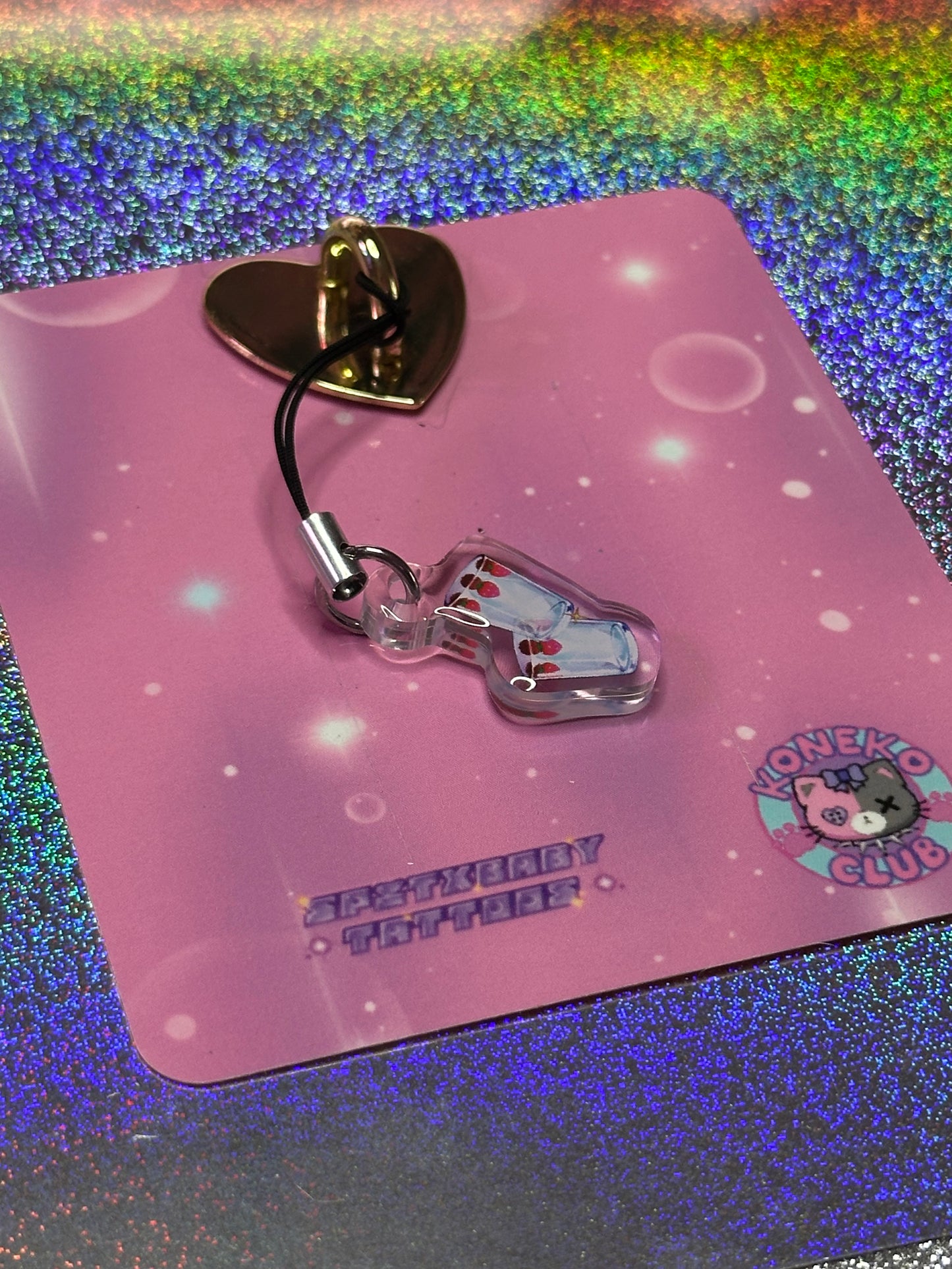 Nana Cups Phone Charm