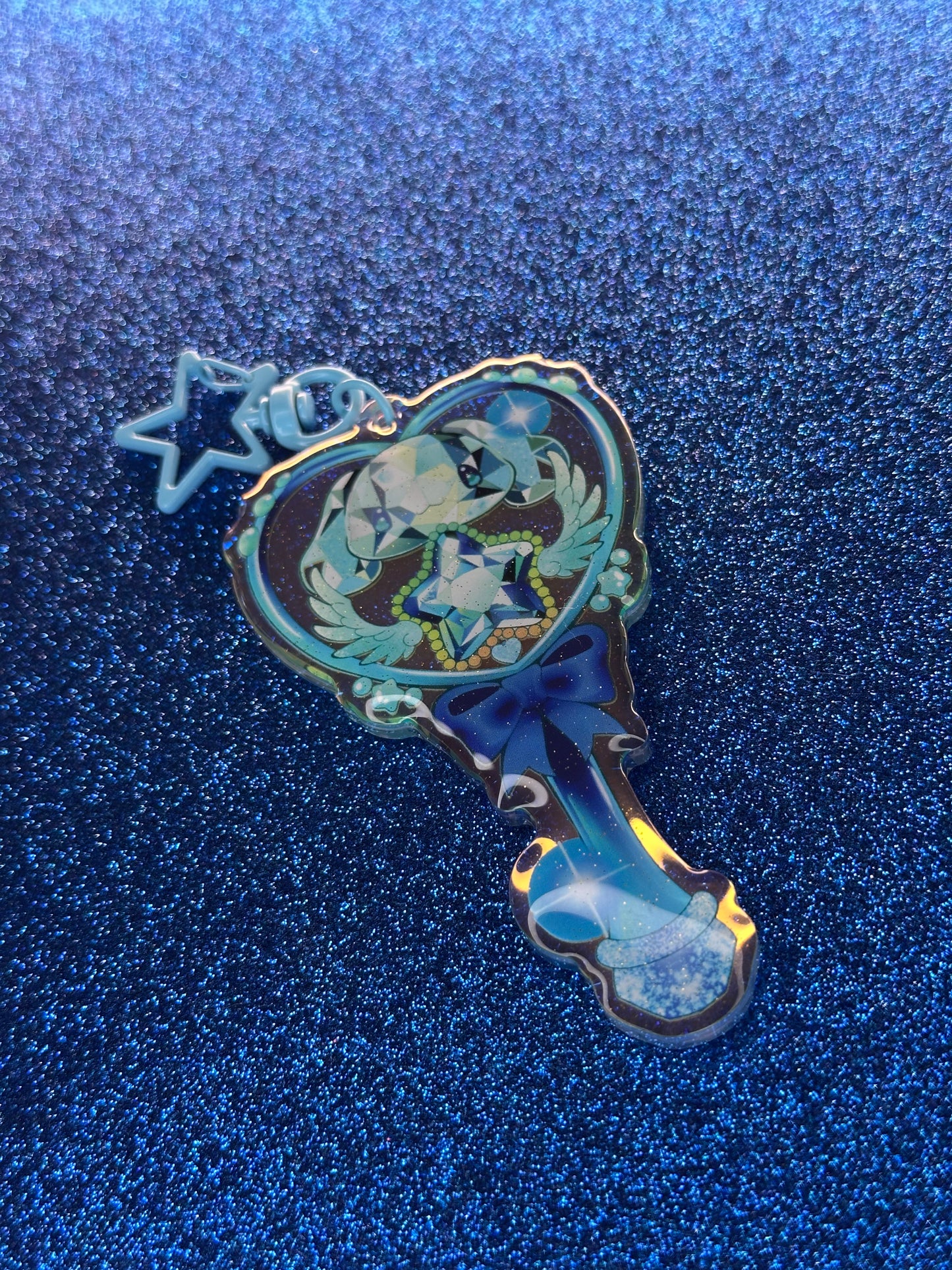 Cinna Magical Girl Wand Keychain