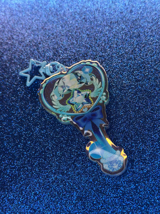 Cinna Magical Girl Wand Keychain