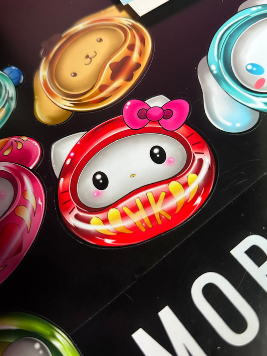 HK Duruma Doll Sticker