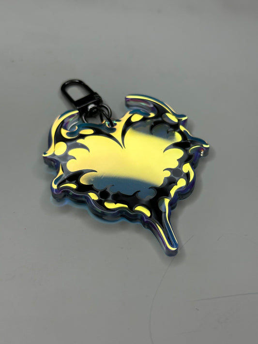 Heart of Steel Keychain