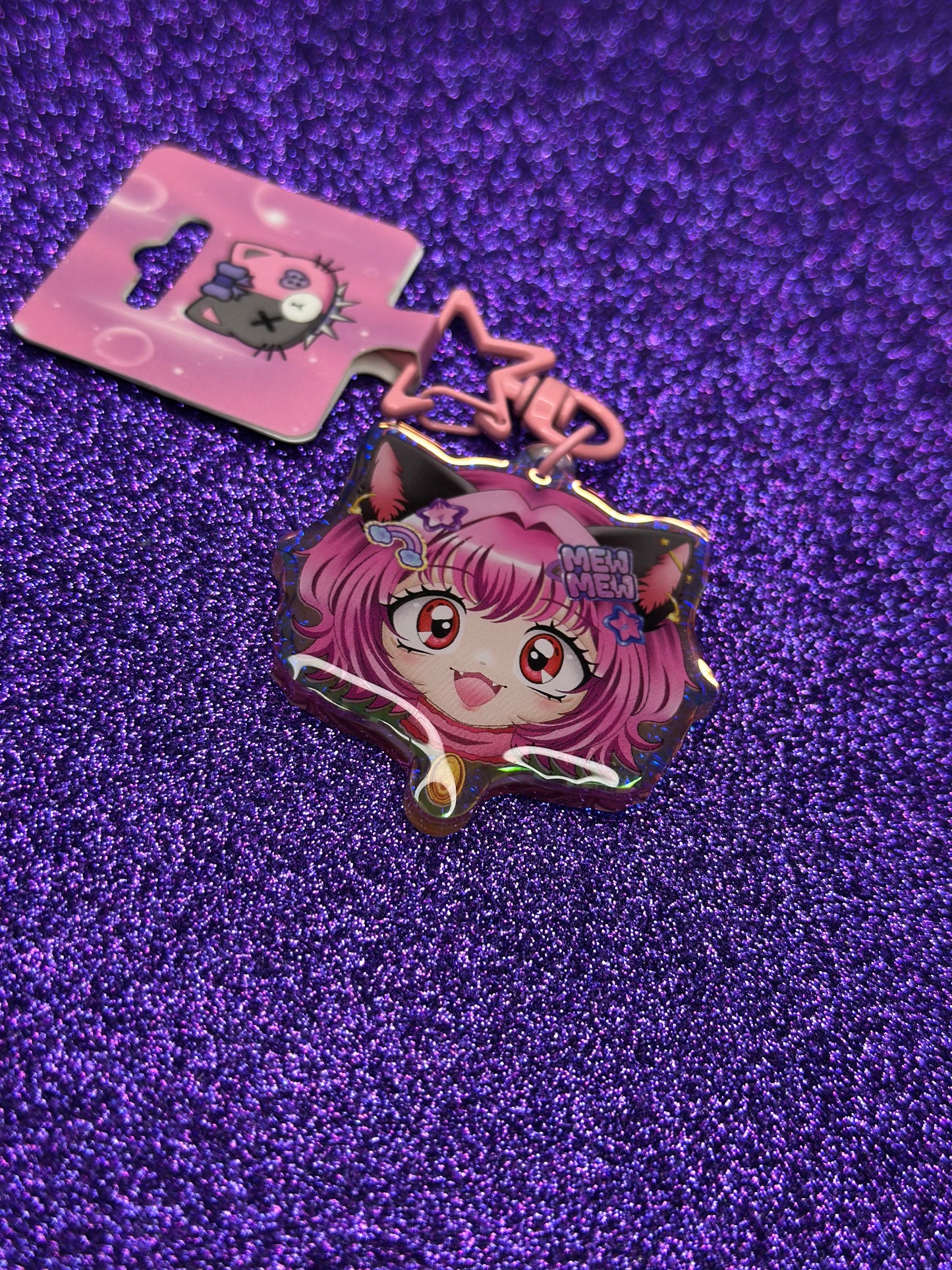 Ichi Mew Keychain