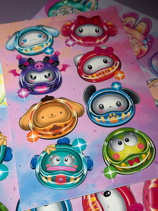 Duruma Doll Art Print