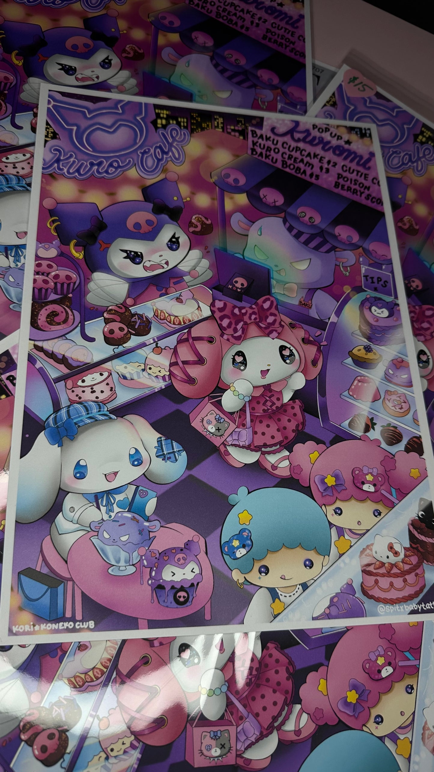 Kuro Cafe Print