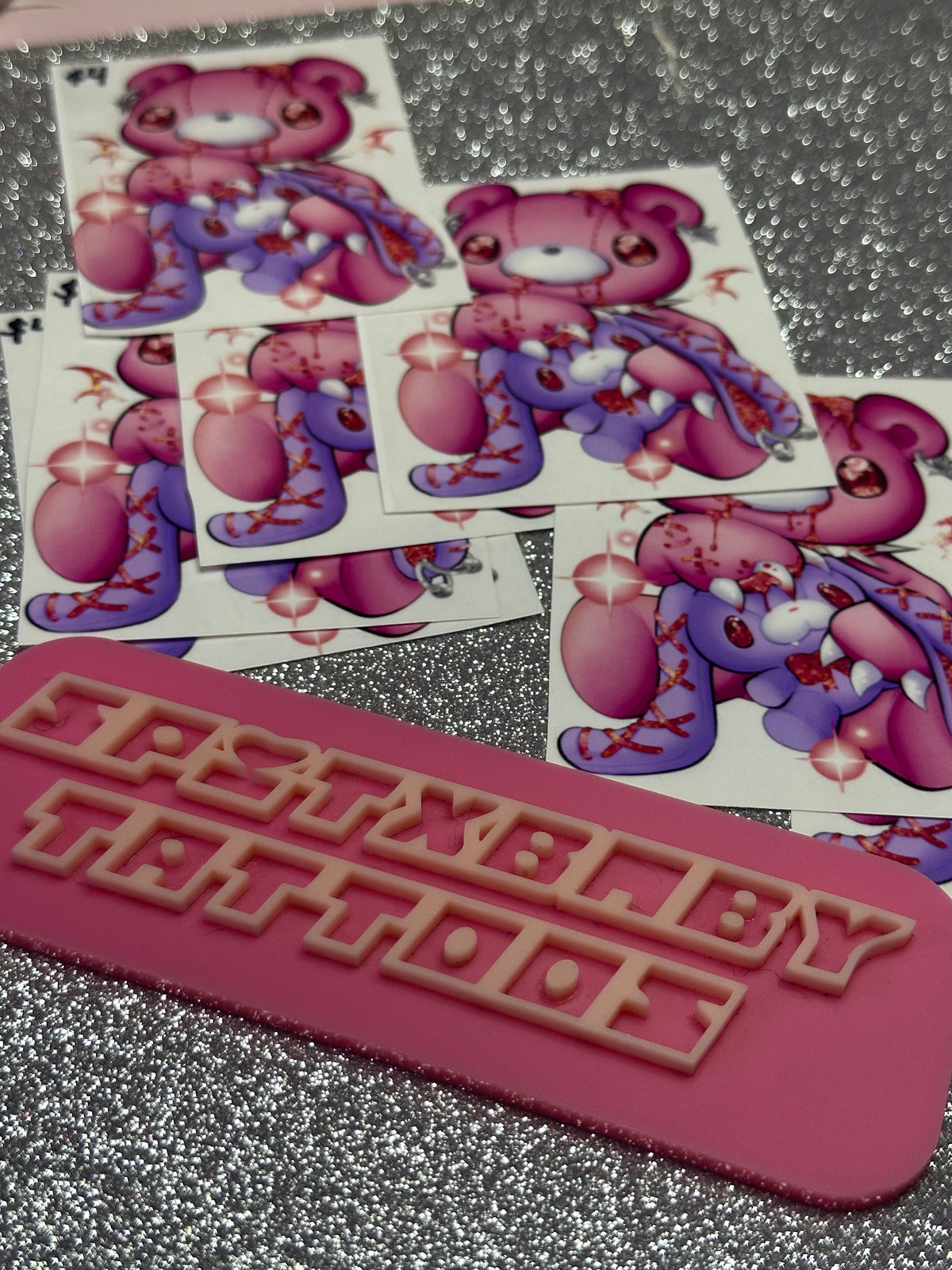 Mini Gl00m and Purpose Temporary Tattoo