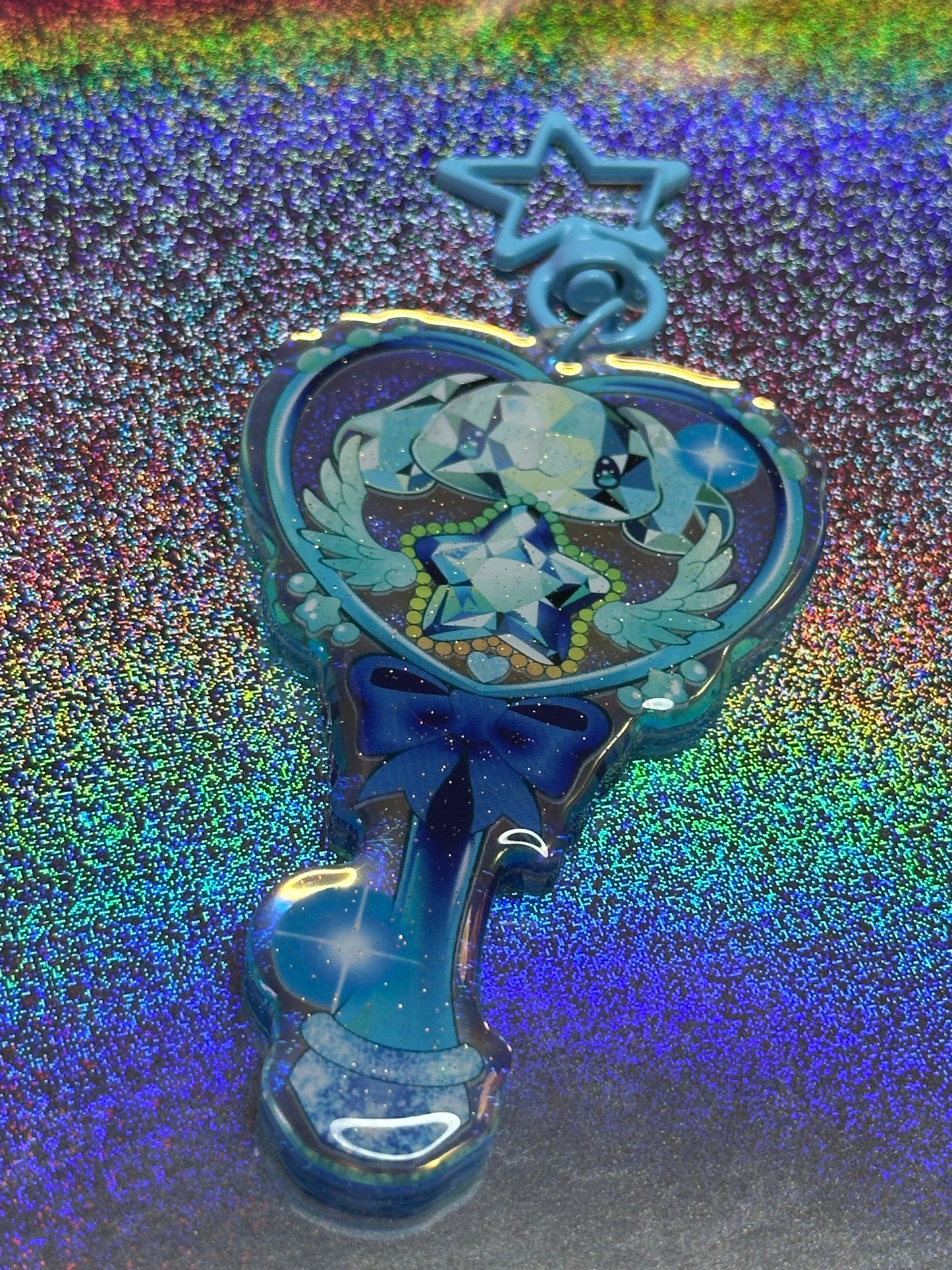 Cinna Magical Girl Wand Keychain