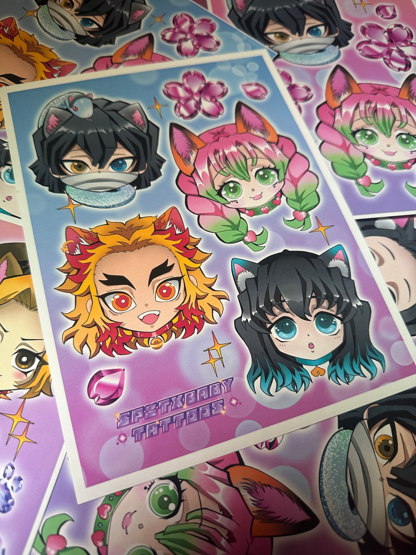 Your favorite Hashira Cat Print