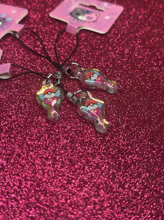 Poke Wand Phone charm