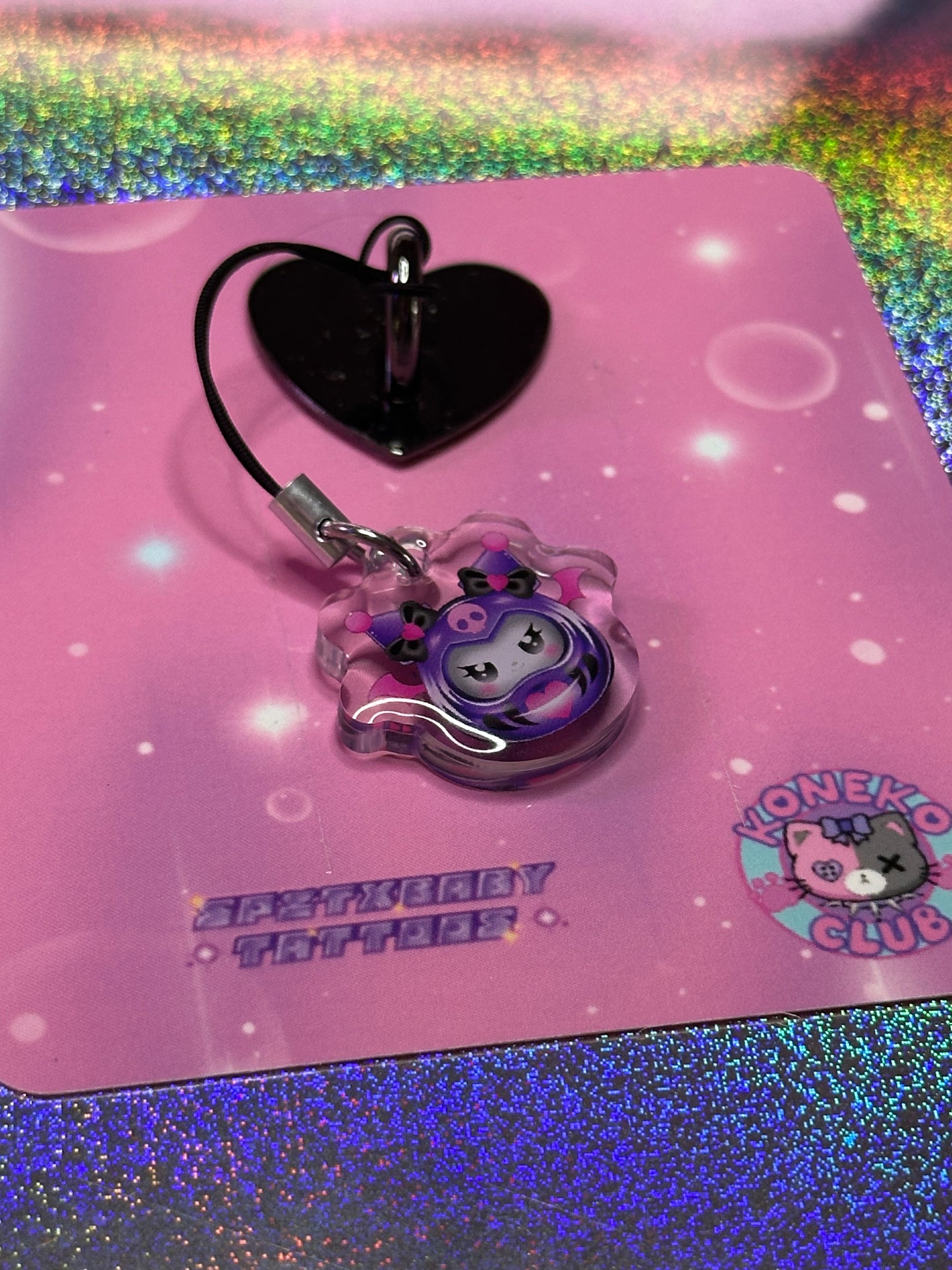 Kuro Phone Charm