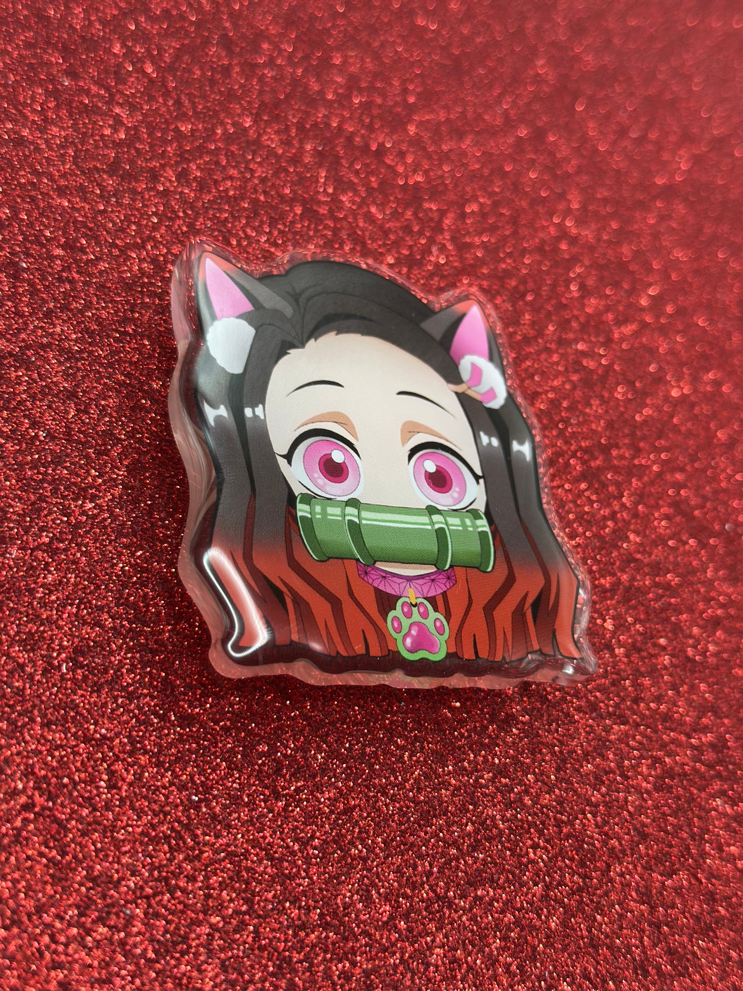 Nezukitty Cat Phone Grip