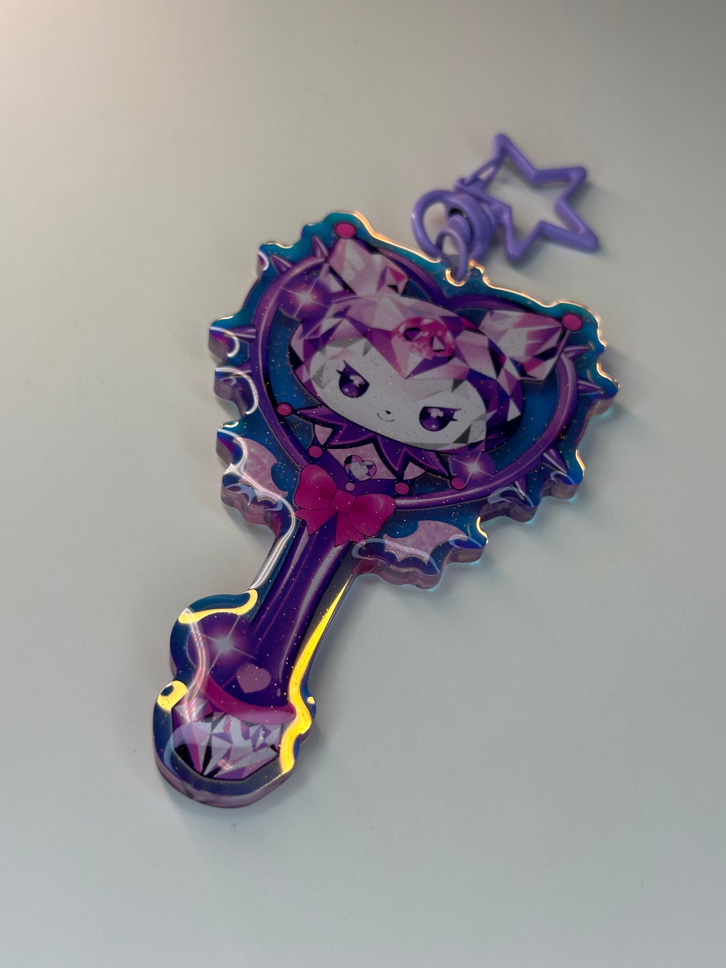 Kuro Magical Girl Wand Keychain