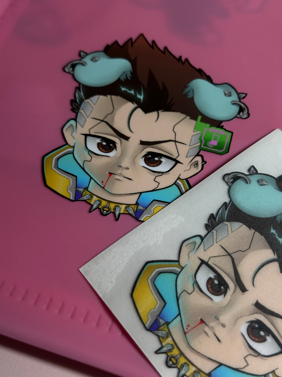 Cyber Trio Sticker Set